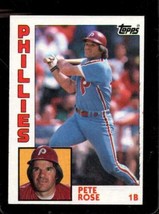 1984 Topps #300 Pete Rose Exmt Phillies *X69989 - £1.92 GBP