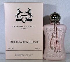 Parfums De Marly Delina Exclusif 75ml 2.5Oz Parfum Spray Edition Royale Women - £178.05 GBP