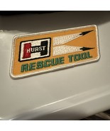 Vintage HURST Rescue Tool Advertising PATCH Fire Department Jaws of Life - $28.06 CAD