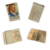 1938 Schiller Life &amp; Letters First Edition - Rare Illustrated Academic A... - £110.51 GBP