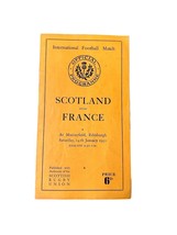 Écosse V France 14TH Janvier 1950 Rugby Programme. Vgc - £27.44 GBP