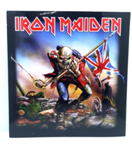 Iron Maiden Trooper Peel &amp; Stick Sticker 4&quot;X4 1/4&quot; - £3.53 GBP