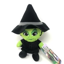 Wizard of Oz Plush Wicked Witch Black Hat Sitting 8” New - $17.95