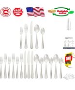 Complete 20-Piece Silverware Set for 4 – Stain-Resistant &amp; Dishwasher Safe - $51.74 CAD
