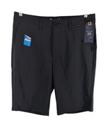 Travis Mathew Black Hefner Cool Tech Quick Dry Shorts Size 34 At Ease - $81.82 CAD