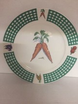 Fresh Vegetables Tabletops Unlimited Carrot Dinner Plate - £15.13 GBP