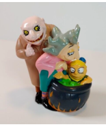 1993 The Addams Family Uncle Fester Grandmas Pugsley Candy Topper Rubber... - £15.54 GBP