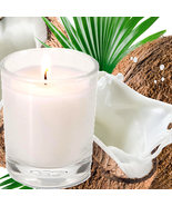 Vanilla Coconut Scented Votive Candles Choose Your Colour Hand Poured - $28.95+