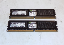 Nvidia SLI Ready PC2 6400 4GB (2 x 2GB) Ram - $25.46