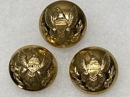 Civil War, U.S. General Service Buttons, Group Of 3, Waterbury, Non Dug. - £15.69 GBP