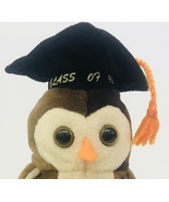 Ty Wise Owl Class Of 98 Beanie Babie 6&quot; Date Of Birth May 31 1997 Gradua... - £11.06 GBP