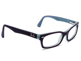 Ray Ban Kid&#39;s Eyeglasses RB 1533 3598 Purple on Blue Horn Rim Frame 47[]... - $653.68 MXN