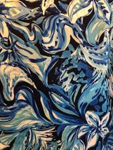 NWT Ladies STELLA PARKER Ocean Blue Floral Scalloped Golf Skort sizes M L & XL image 2