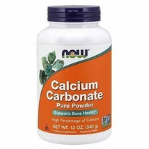 Now Foods Calcium Carbonate PWD 12 Ounce, 12.0 Ounce - $14.83