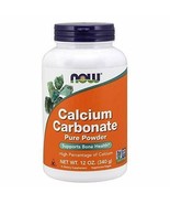 Now Foods Calcium Carbonate PWD 12 Ounce, 12.0 Ounce - £11.62 GBP