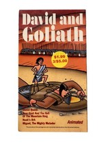 David And Goliath &amp; 4 More - 30 Min 1994 Fully Animated VHS - £10.10 GBP