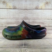 Crocs Unisex Bistro Tie-Dye Graphic Clog Sandal Shoes Size M9 W11 204044 - £19.57 GBP