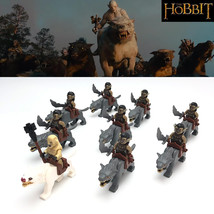 18PCS Lord Of The Rings The Hobbit Azog ORC Wolf riding Army Minifigures... - £26.14 GBP