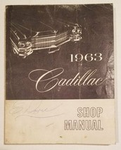 1963 Cadillac Shop Manual Original OEM Great Condition - $1,297.06 MXN