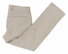 Faherty Movement 5-Pocket Pant Mens 32 X 29 Khaki Cotton Stretch Chino - $43.06