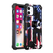 Machine Design Magnetic Kickstand Case Cover American Flag For iPhone 14 PRO - £6.73 GBP