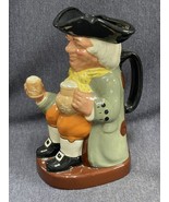 Vintage Toby Character 8 1/2” Happy John Jug Mug Royal Doulton England EUC - $34.65