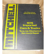 MITCHELL 1978 IMPORTED CARS &amp; TRUCKS TUNE-UP MECHANICAL SERVICE &amp; REPAIR... - $20.36 CAD