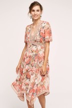 NWT ANTHROPOLOGIE ROSE BOUQUET DRESS by RANNA GILL 4 - $79.99