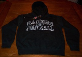 Oakland Raiders Nfl Football Nfl Hooded Hoodie Sweatshirt Mens Small New w/ Tag - £39.56 GBP