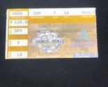 2001 WORLD SERIES Game 6 Ticket stub ARIZONA DIAMONDBACKS vs NEW YORK YA... - £38.88 GBP