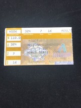 2001 WORLD SERIES Game 6 Ticket stub ARIZONA DIAMONDBACKS vs NEW YORK YA... - £38.89 GBP