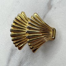 Mimi Di N Vintage Gold Tone Seashell Shell Belt Buckle Piece - £5.54 GBP