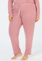 Alfani Ribbed Soft-Knit Joggers, Color: MESA ROSE, Size: 3XL - $19.79