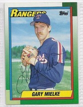 Gary Mielke Signed Autographed 1990 Topps Card - £7.67 GBP