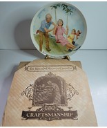 KNOWLES CHINA COLLECTOR&#39;S PLATE THE SWINGER B5196 - $9.50