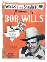 Bob Wills Songbook Songs Da San Antone Foto (1946) Country Western Swing - $16.34