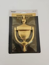 Brushed Satin Nickel Door Knocker Sold Thru Target, 6 1/16&quot; X 3 1/16&quot; NIB - £8.35 GBP