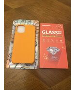 New Kwmobile Case Compatible iPhone 11 Pro Orange w/ 3-Pack Screen Potec... - $24.99