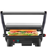 Electric Panini Press Grill and Gourmet Sandwich Maker w/ Non-Stick Coat... - €121,28 EUR