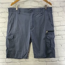 Wear First Cargo Shorts Mens Sz 38 Blue Work Wear Casual - $15.84