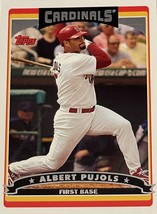2006 Topps Baseball Albert Pujols Card #200 Angels/St. Louis Cardinals 700 Hr’rs - £4.33 GBP