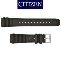 Genuine CITIZEN Watch Band Strap Black Polyurethane 59-S54486 4-S126690F - $54.95