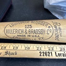 Louisville Slugger 125 Wood Bat Powerized Genuine 35” JC5 USA Vintage Ca... - $98.99