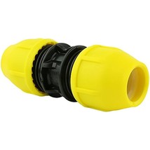 Underground IPS Yellow Poly Gas Pipe Coupler (3/4) - $39.00