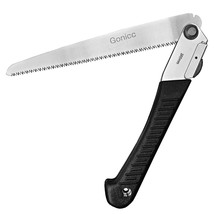 Professional Folding Hand Saw With 9.4 Inch Curved Sk-5 Blade And Rugged Grip Ha - £27.25 GBP