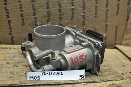 12-15 Honda Civic Throttle Body OEM Assembly GMF3B 188-14g5 - $459.70 MXN