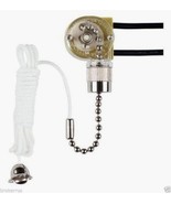 PULL CHAIN SWITCH ceiling fan light Chrome ZING EAR ZE-109 WESTINGHOUSE ... - $328.26 MXN