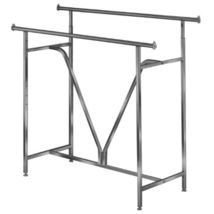 Heavy Duty Double Bar Rack w/V-Brace - $129.99