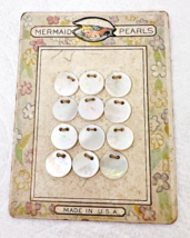 MOC Mother of Pearl Mermaid Pearls Sew On Sequin Rounds (12) - $235.30 MXN