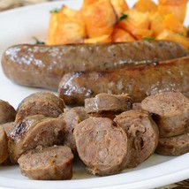 Venison Sausage with Blueberries and Merlot Wine - 12 x 12 oz pack, 4 links - $118.12